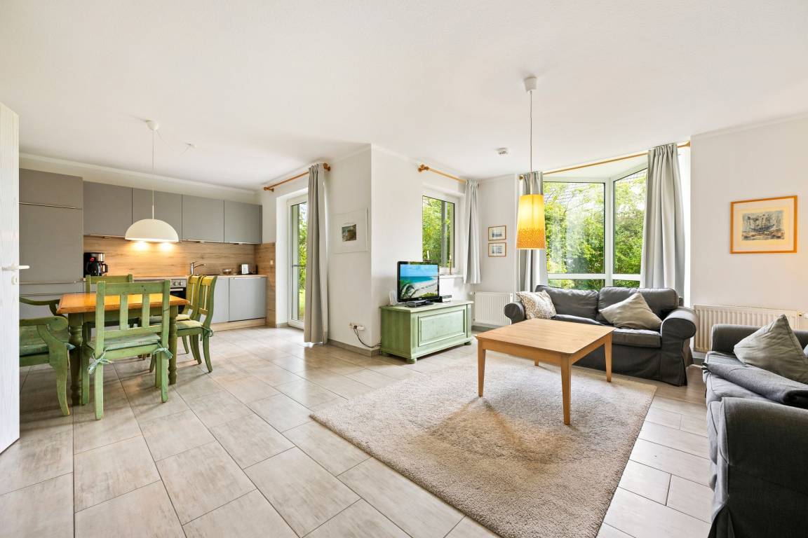 62 m² Ferienwohnung ∙ 2 Schlafzimmer ∙ 2 Gäste – Bild 3