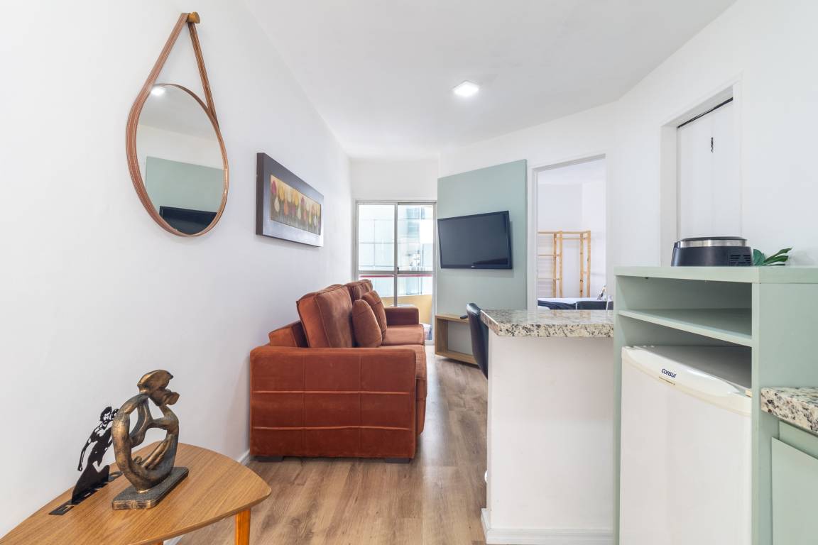 30 M² Appartement ∙ 1 Slaapkamer ∙ 3 Gasten - São Paulo