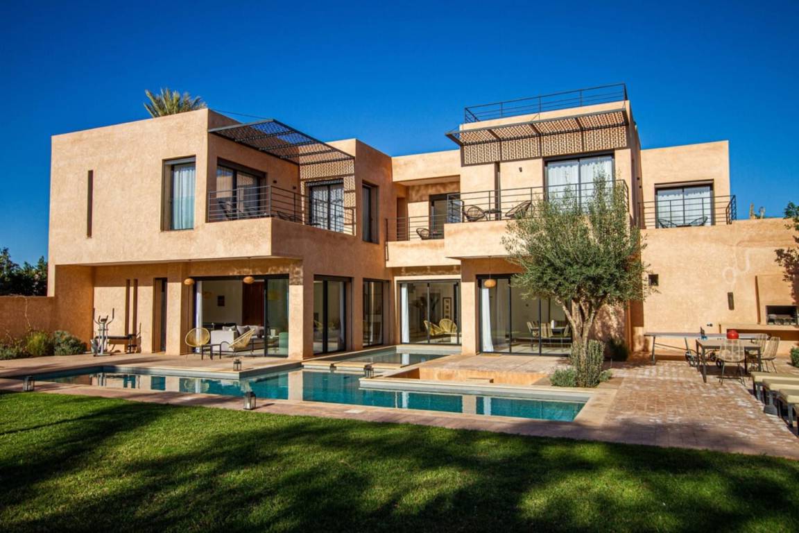 520 M² Ferienhaus ∙ 5 Schlafzimmer ∙ 10 Gäste - Marrakesch