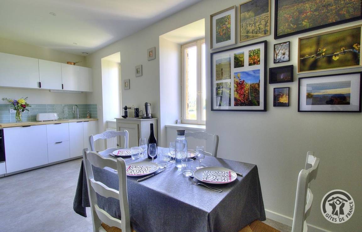 60 m² Gîte ∙ 2 Schlafzimmer ∙ 4 Gäste – Bild 4