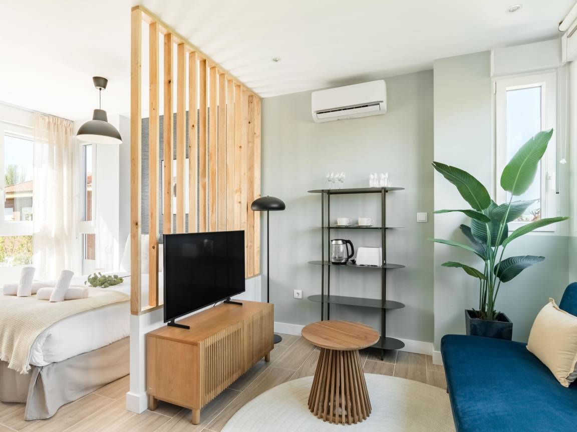 22 M² Studio Flat ∙ 1 Bedroom ∙ 3 Guests - Adolfo Suárez Madrid–Barajas Airport (MAD)