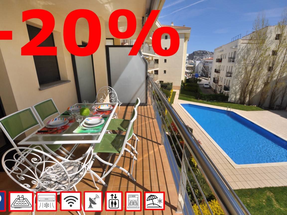 65 M² Apartment ∙ 2 Bedrooms ∙ 6 Guests - Roses