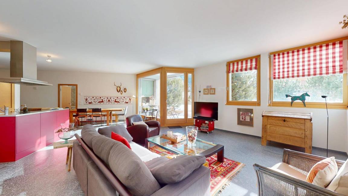 130 M² Apartment ∙ 3 Bedrooms ∙ 6 Guests - Samedan