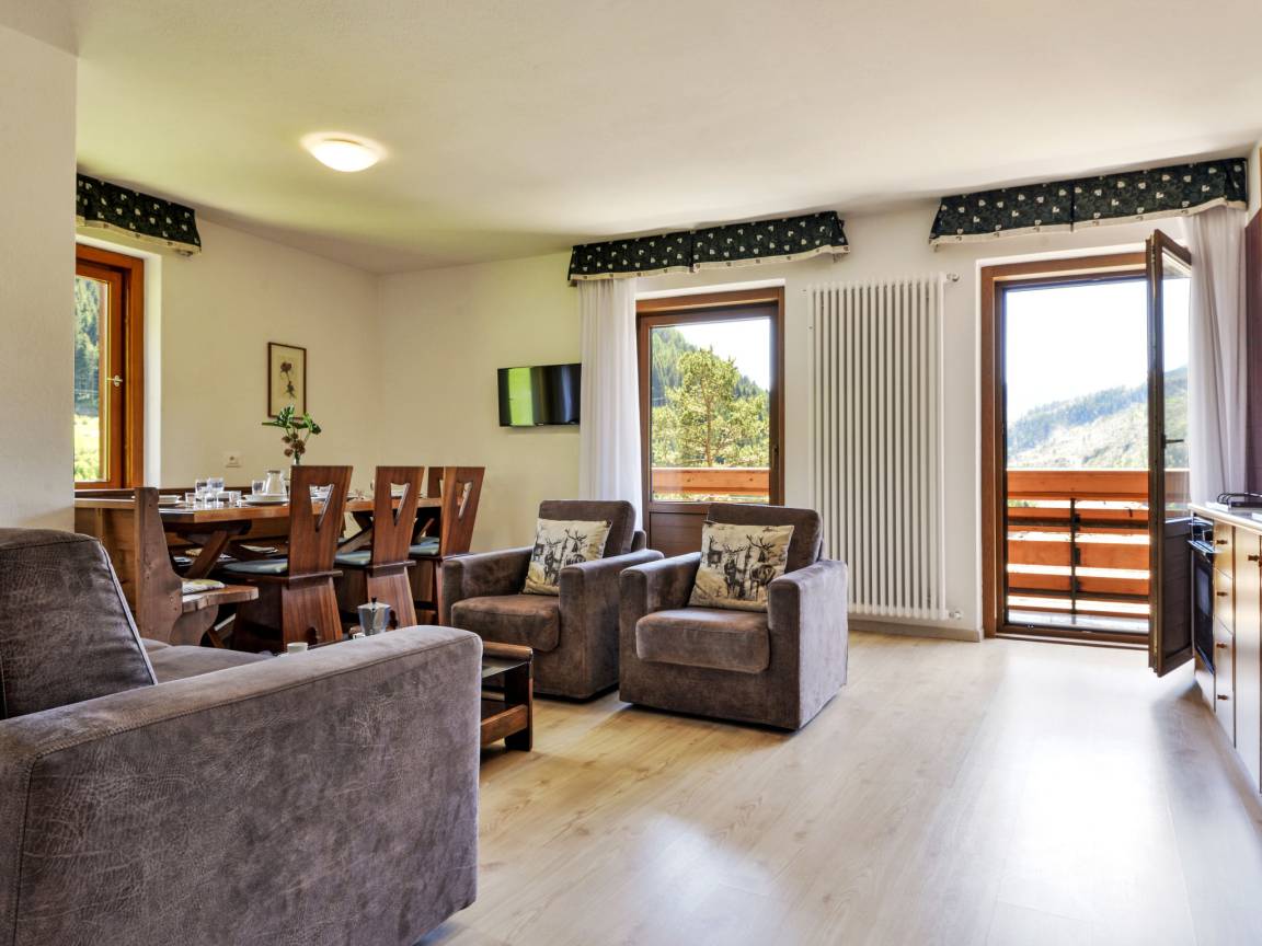 110 M² Ferienwohnung ∙ 3 Schlafzimmer ∙ 7 Gäste - Moena