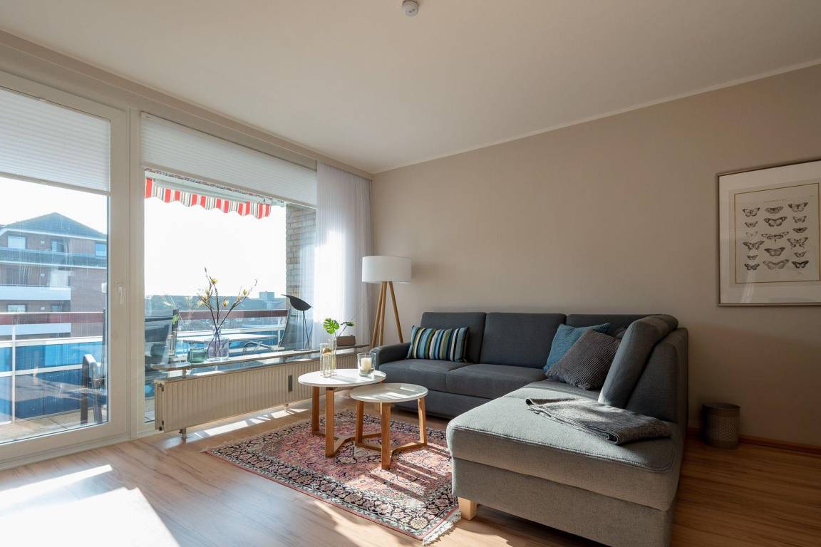55 M² Ferienwohnung ∙ 1 Schlafzimmer ∙ 2 Gäste - Büsum