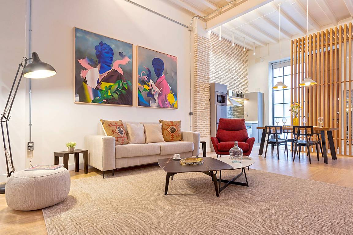 64 M² Apartment ∙ 1 Bedroom ∙ 3 Guests - Seville