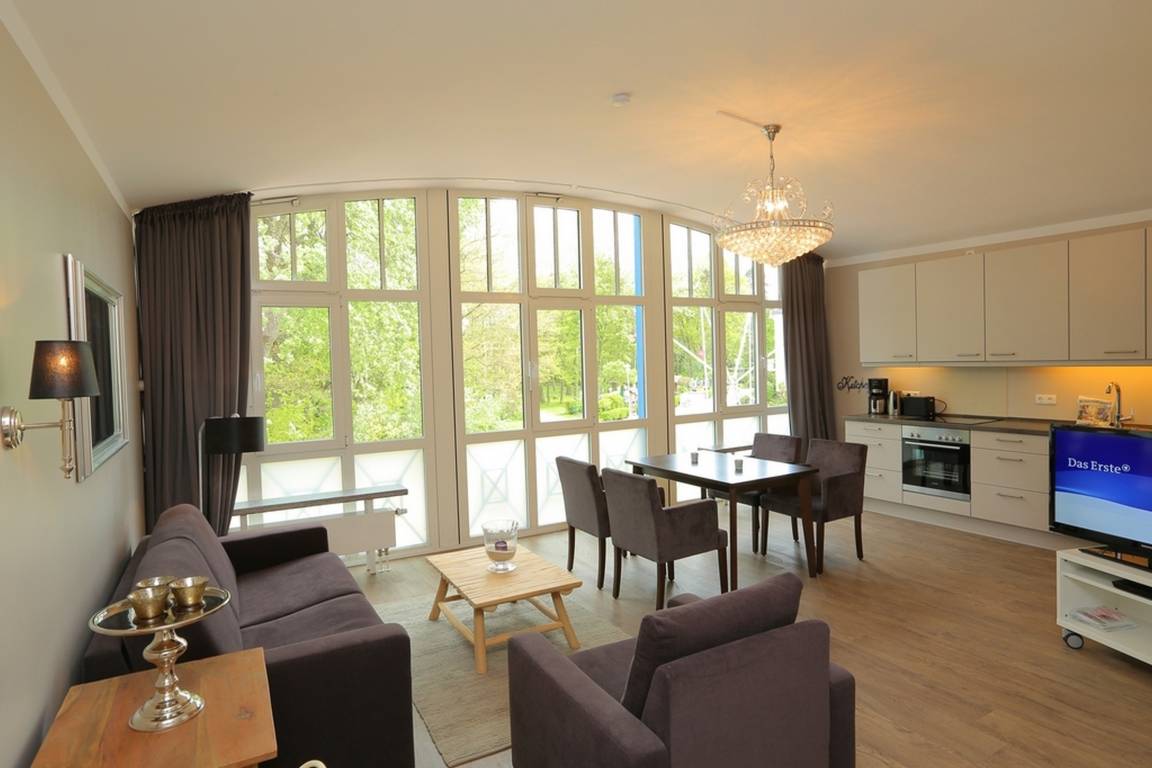 58 m² Ferienwohnung ∙ 1 Schlafzimmer ∙ 4 Gäste – Bild 4