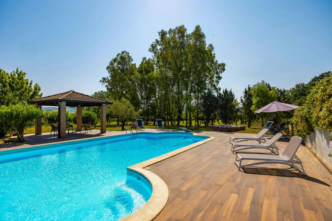 Eksklusiv villa med pool nær Caserta