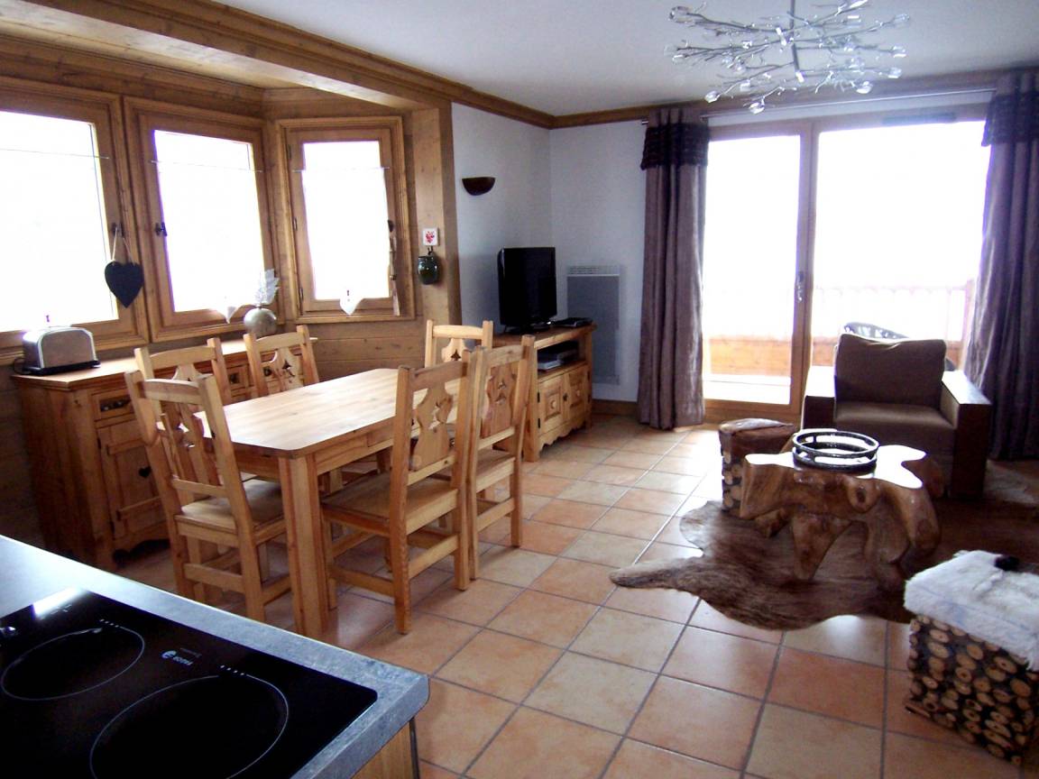 60 M² Appartement ∙ 3 Chambres ∙ 6 Personnes - Les Adrets