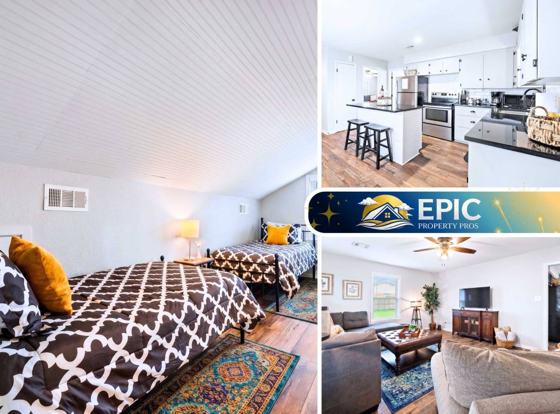 Appartement ∙ 3 Chambres ∙ 7 Personnes - Houston, TX
