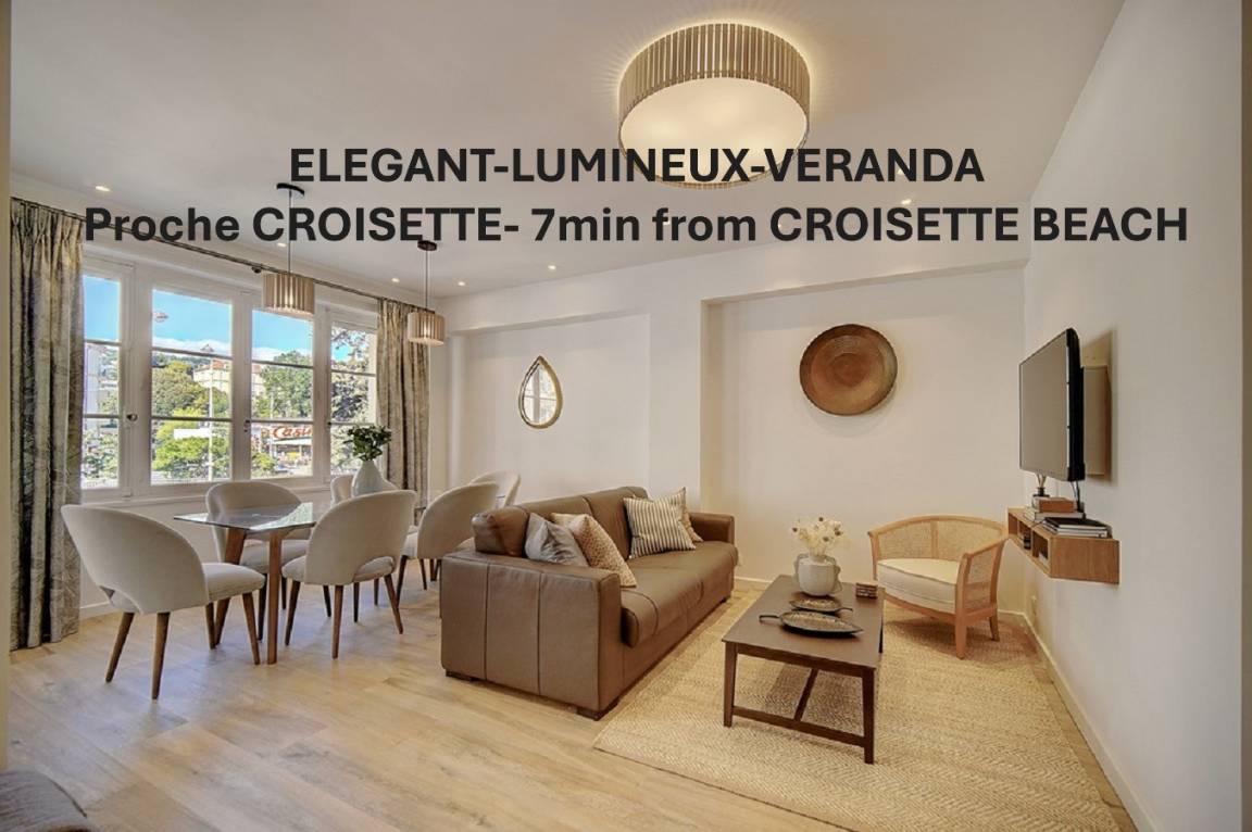 80 M² Apartamento ∙ 2 Habitaciones ∙ 6 Huéspedes - Vallauris