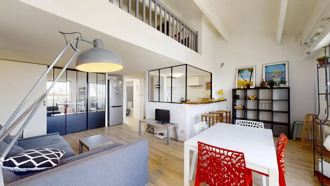 91 M² Appartement ∙ 3 Slaapkamers ∙ 3 Gasten - Bordeaux