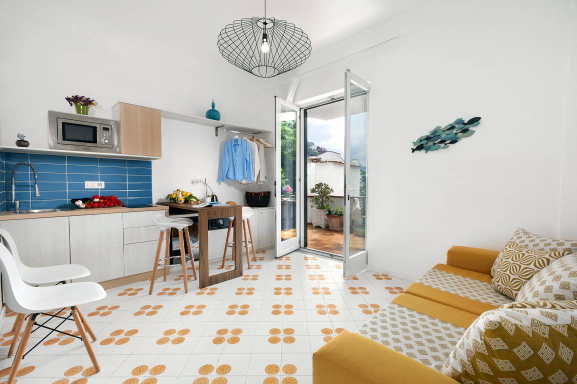 60 M² Apartamento ∙ 1 Habitación ∙ 4 Huéspedes - Positano