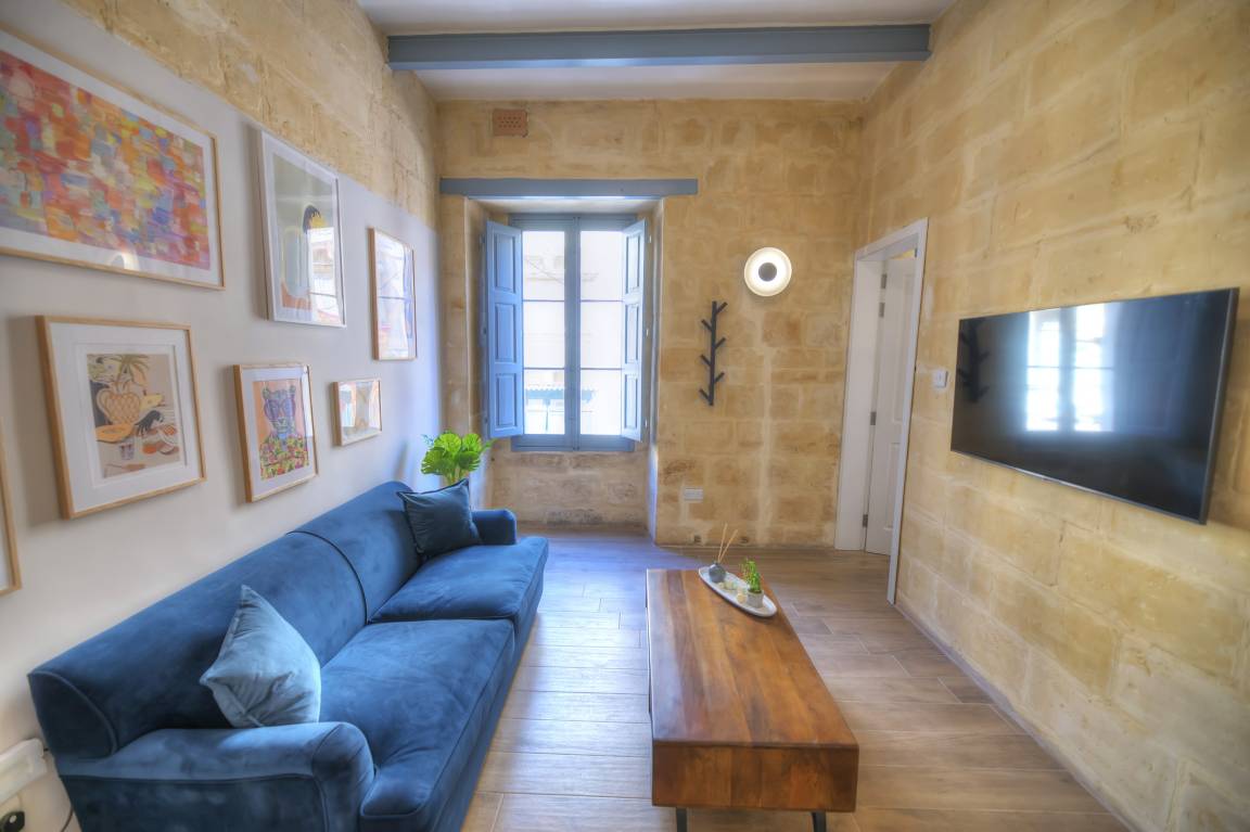60 M² Apartamento ∙ 1 Habitación ∙ 4 Huéspedes - La Valeta