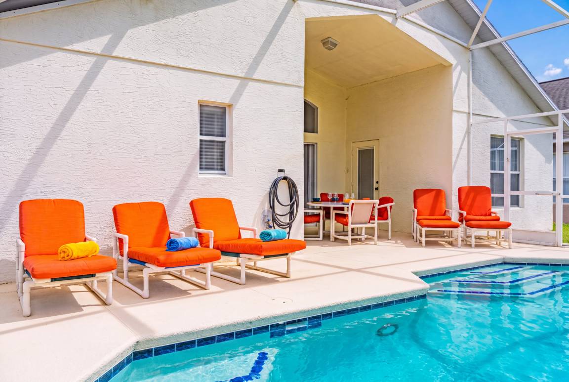 161 M² Casa ∙ 4 Habitaciones ∙ 8 Huéspedes - Davenport, FL