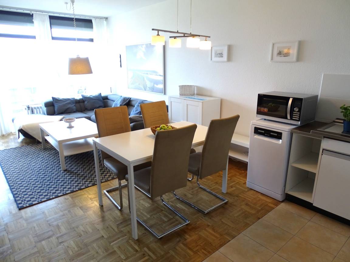46 m² Ferienwohnung ∙ 1 Schlafzimmer ∙ 4 Gäste – Bild 2