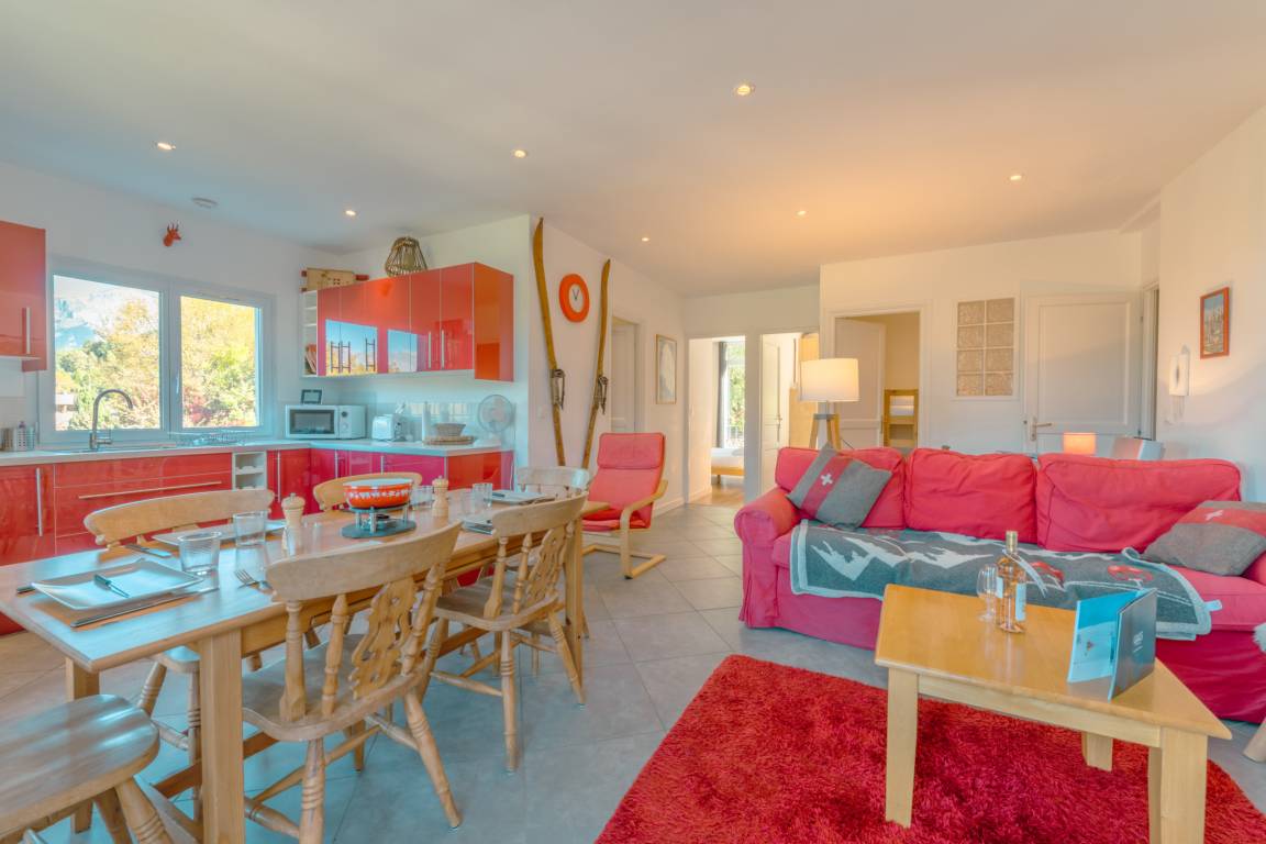 55 M² Apartamento ∙ 3 Habitaciones ∙ 6 Huéspedes - Servoz