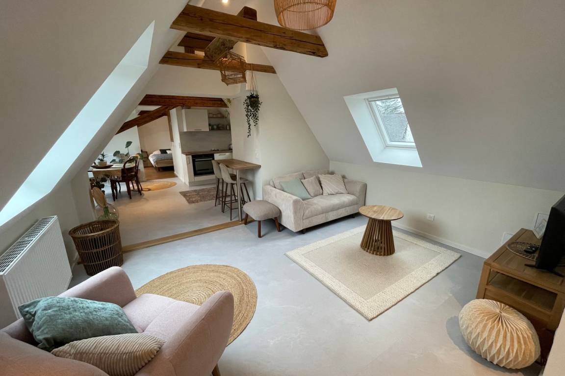 37 M² Appartement ∙ 1 Slaapkamer ∙ 2 Gasten - Straatsburg