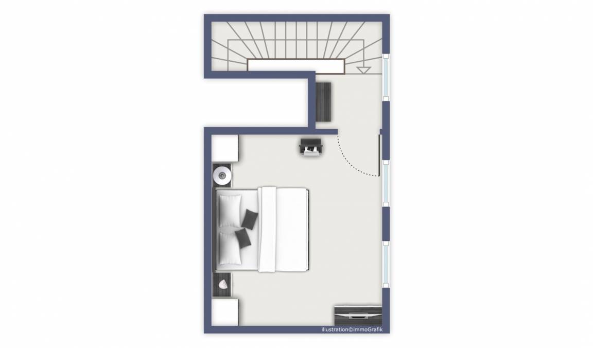 55 m² Ferienwohnung ∙ 1 Schlafzimmer ∙ 2 Gäste – Bild 11