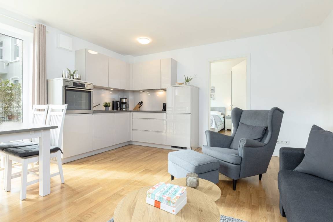 58 m² Ferienwohnung ∙ 1 Schlafzimmer ∙ 3 Gäste – Bild 2