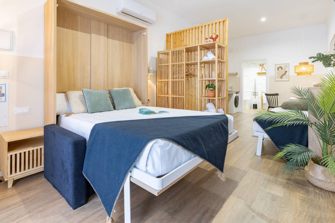 31 M² Ferienwohnung ∙ 1 Schlafzimmer ∙ 3 Gäste - Valencia