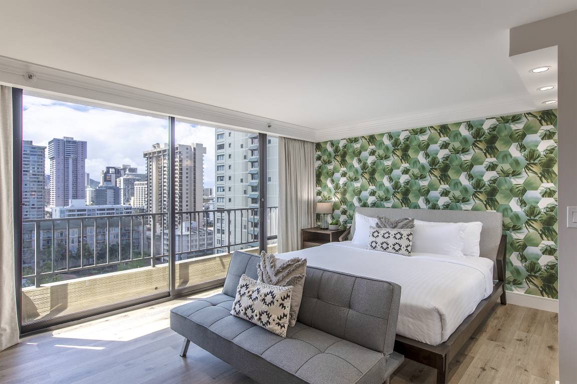 33 M² Apartamento ∙ 1 Habitación ∙ 3 Huéspedes - Honolulu