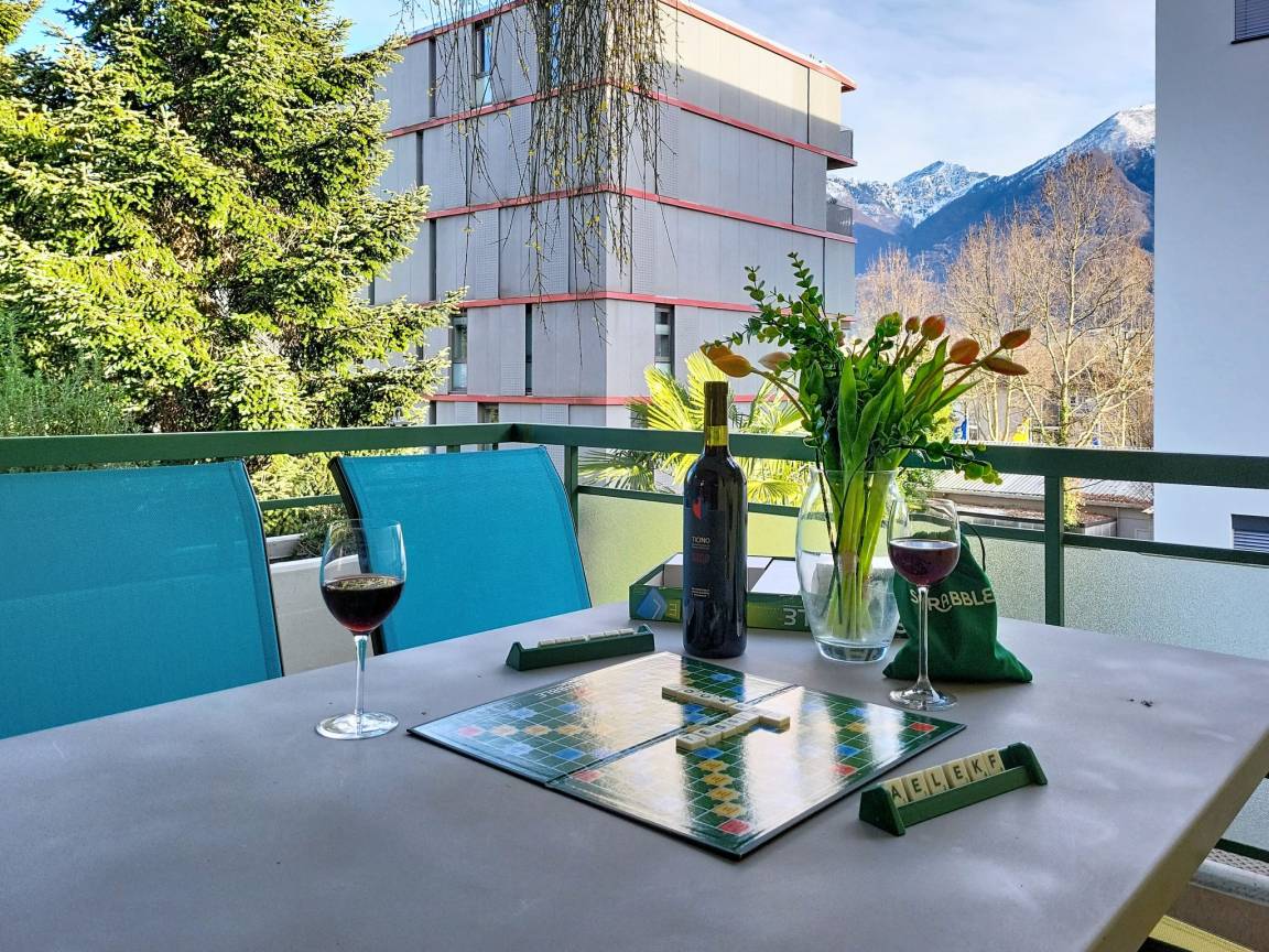80 M² Appartement ∙ 2 Chambres ∙ 4 Personnes - Locarno