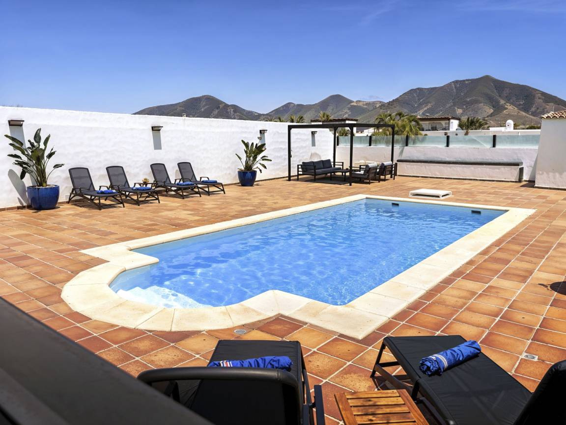 600 M² Ferienhaus ∙ 3 Schlafzimmer ∙ 4 Gäste - Playa Blanca, Spanien