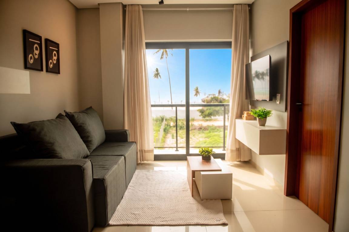 45 M² Apartamento ∙ 2 Habitaciones ∙ 4 Huéspedes - Japaratinga