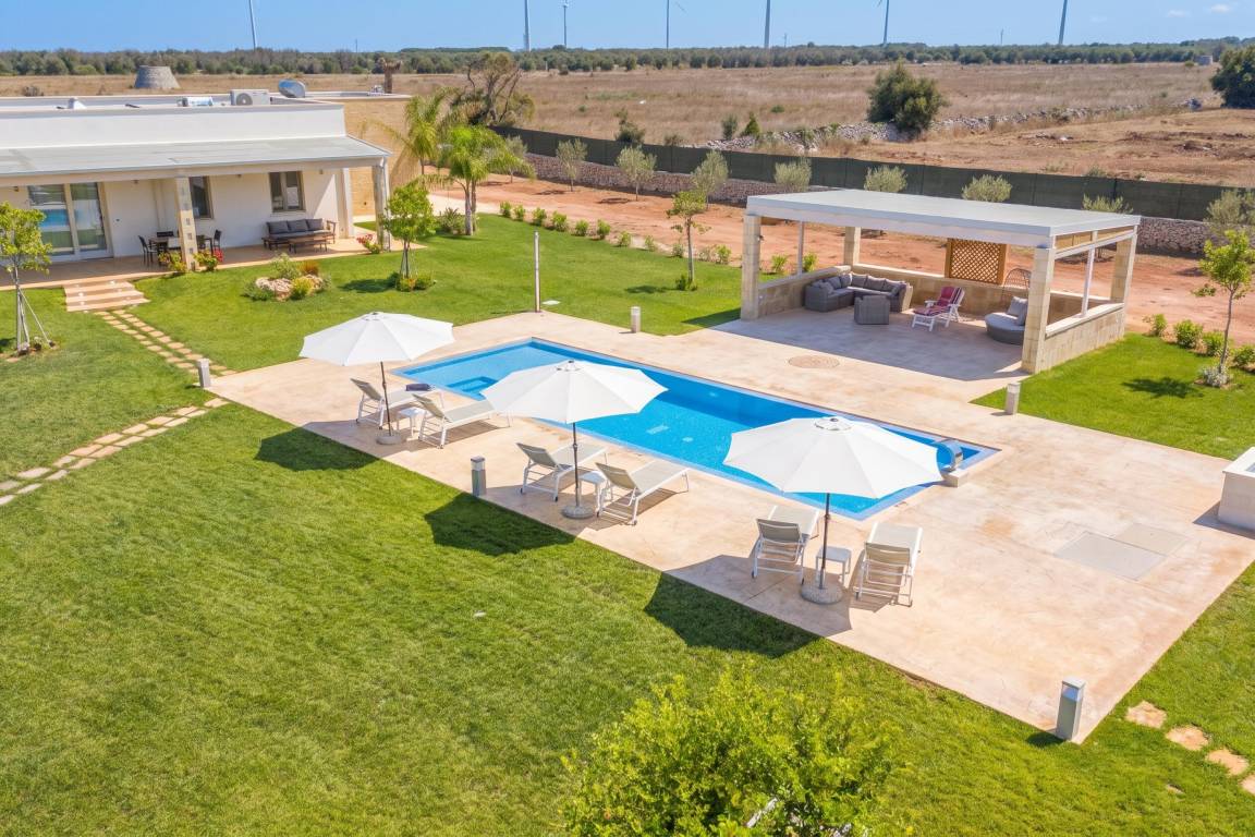 165 M² Villa ∙ 3 Schlafzimmer ∙ 10 Gäste - Apulien