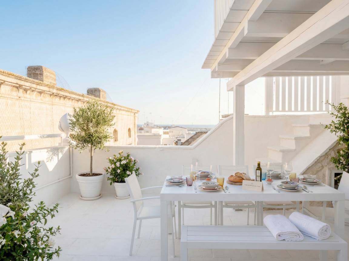 80 M² Ferienwohnung ∙ 2 Schlafzimmer ∙ 4 Gäste - Monopoli
