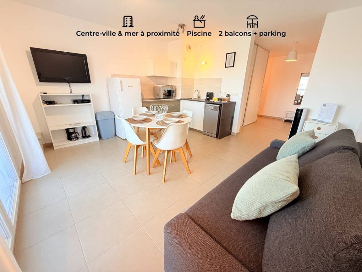47 M² Apartment ∙ 1 Bedroom ∙ 4 Guests - Le Lavandou