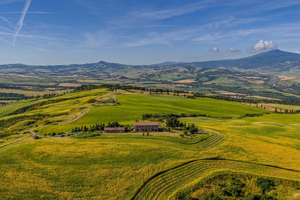 57 M² Agriturismo ∙ 1 Camera Da Letto ∙ 2 Ospiti - Pienza