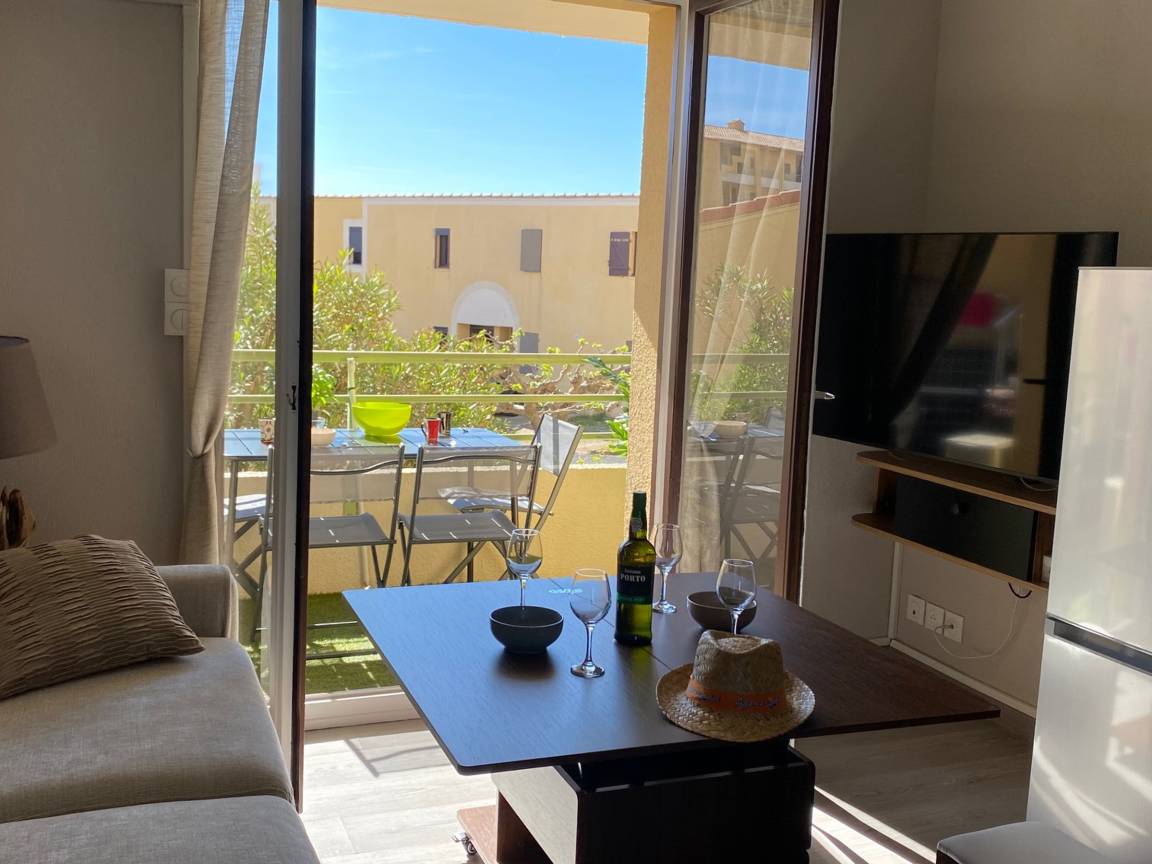23 M² Ferienwohnung ∙ 1 Schlafzimmer ∙ 4 Gäste - Leucate