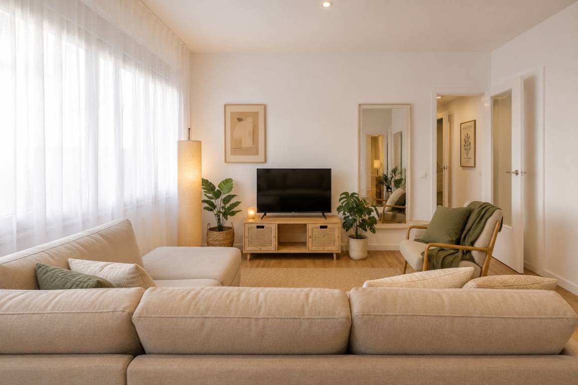 110 M² Apartamento ∙ 3 Habitaciones ∙ 4 Huéspedes - Sant Cugat del Vallès