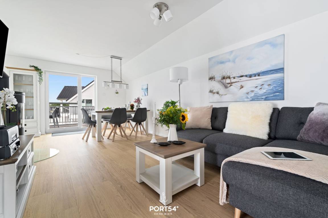78 M² Ferienwohnung ∙ 2 Schlafzimmer ∙ 5 Gäste - Ostsee