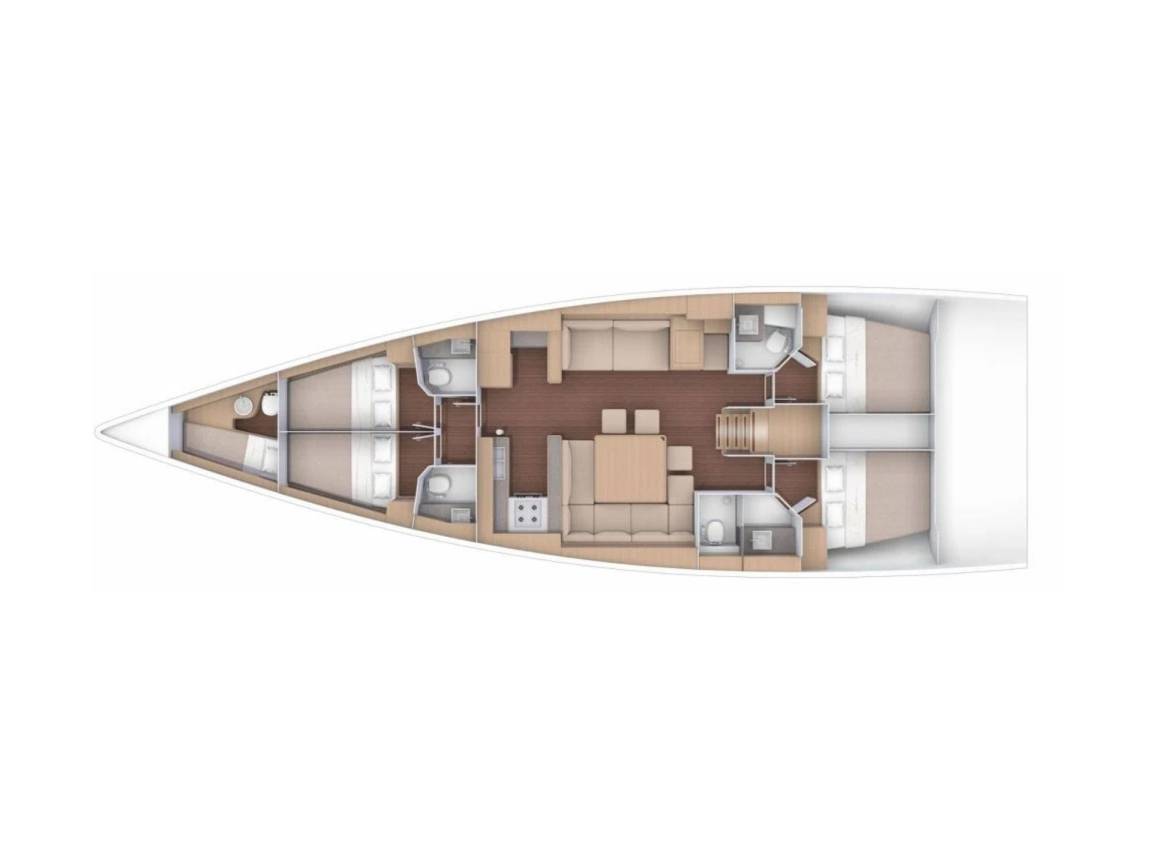 17 M² Casa Flotante ∙ 4 Habitaciones ∙ 8 Huéspedes - Syracuse
