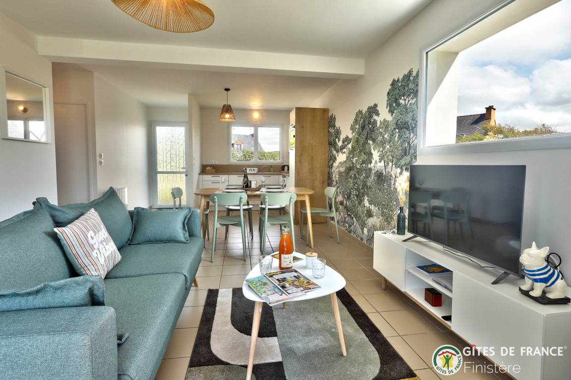 60 m&sup2; G&icirc;te 2 Schlafzimmer 4 G&auml;ste
