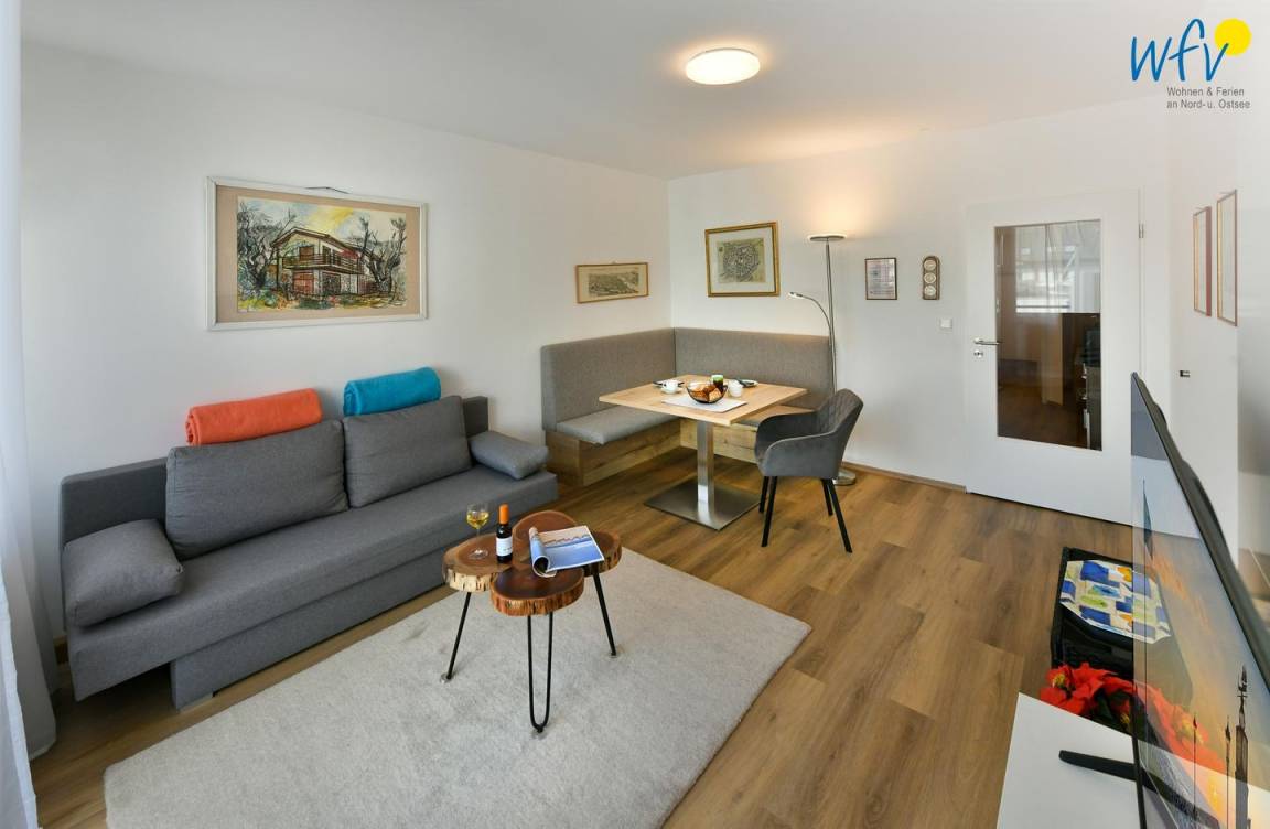 36 M² Ferienwohnung ∙ 1 Schlafzimmer ∙ 2 Gäste - Wangerooge