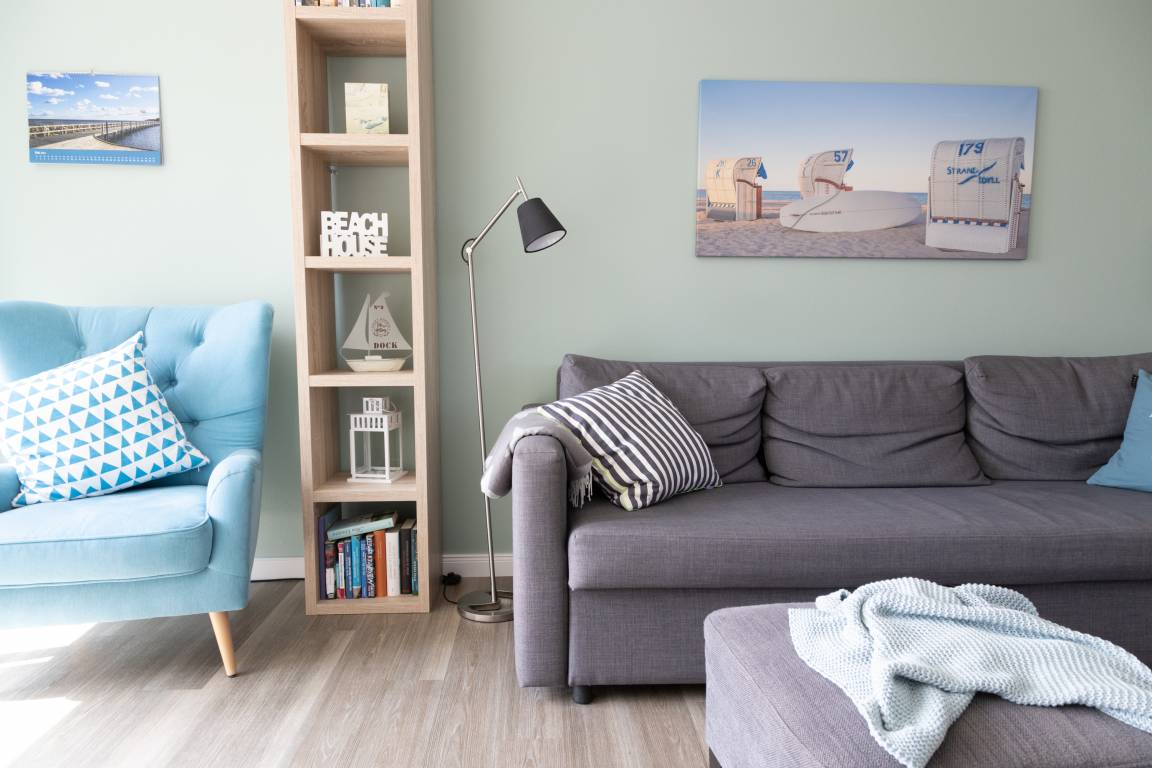 48 m² Ferienwohnung ∙ 1 Schlafzimmer ∙ 2 Gäste – Bild 2