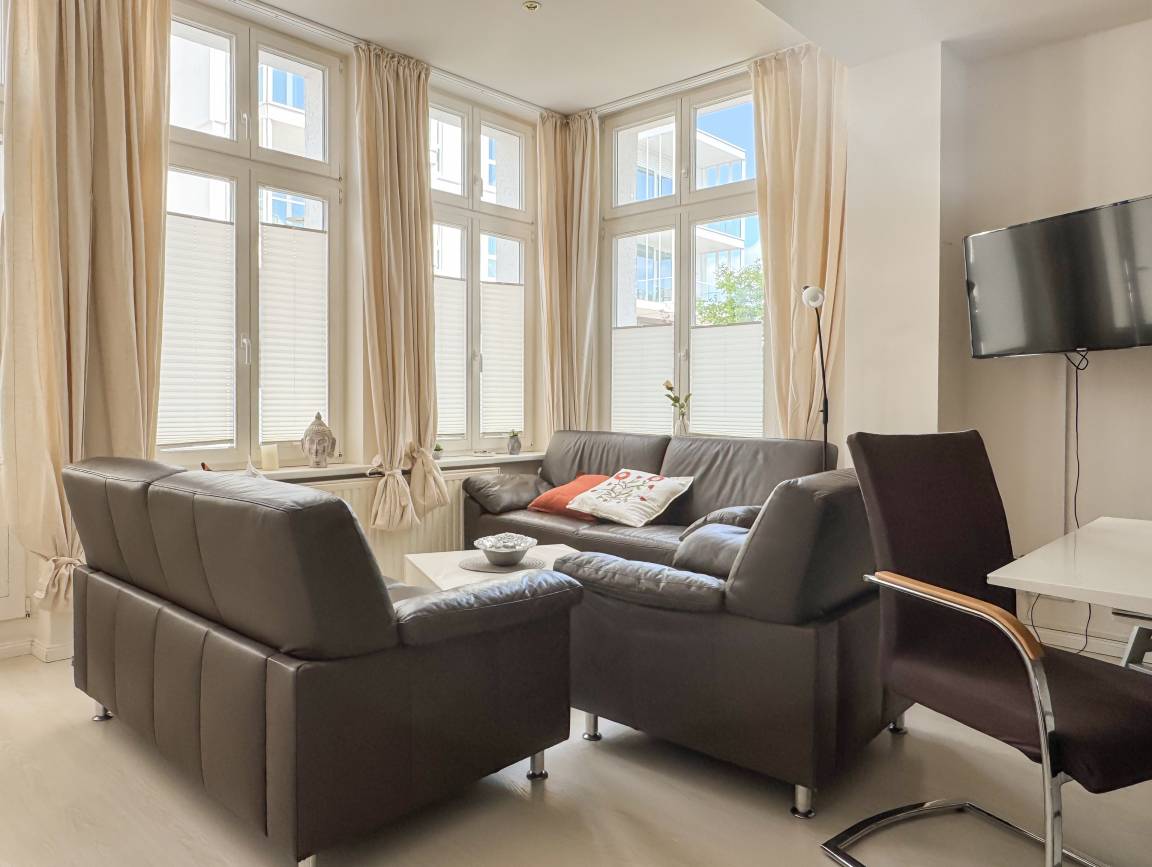 74 m&sup2; Ferienwohnung 2 Schlafzimmer 4 G&auml;ste