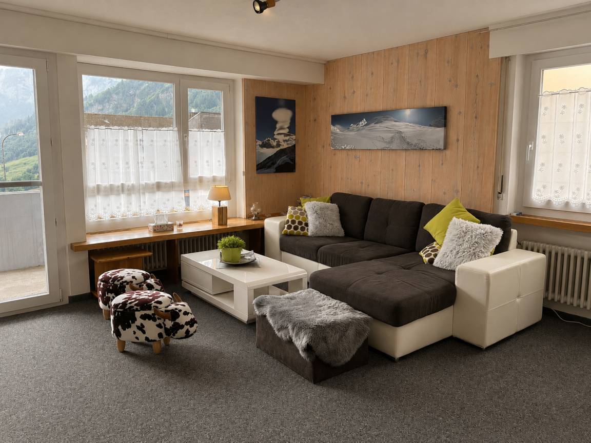 55 M² Appartement ∙ 1 Chambre ∙ 4 Personnes - Crans-Montana