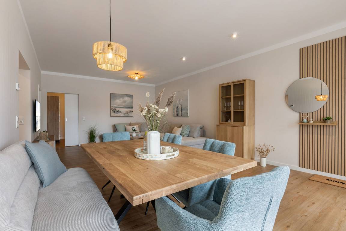 90 m&sup2; Ferienwohnung 2 Schlafzimmer 5 G&auml;ste