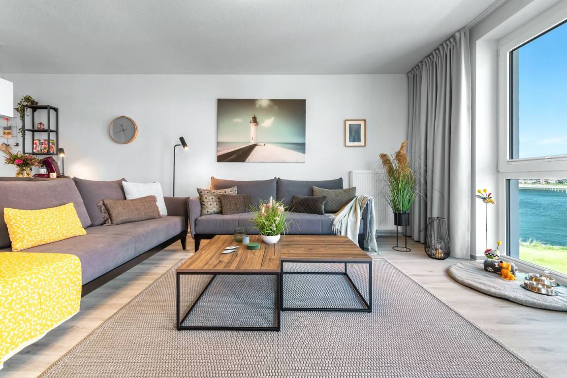 60 M² Ferienwohnung ∙ 1 Schlafzimmer ∙ 4 Gäste - Ostsee