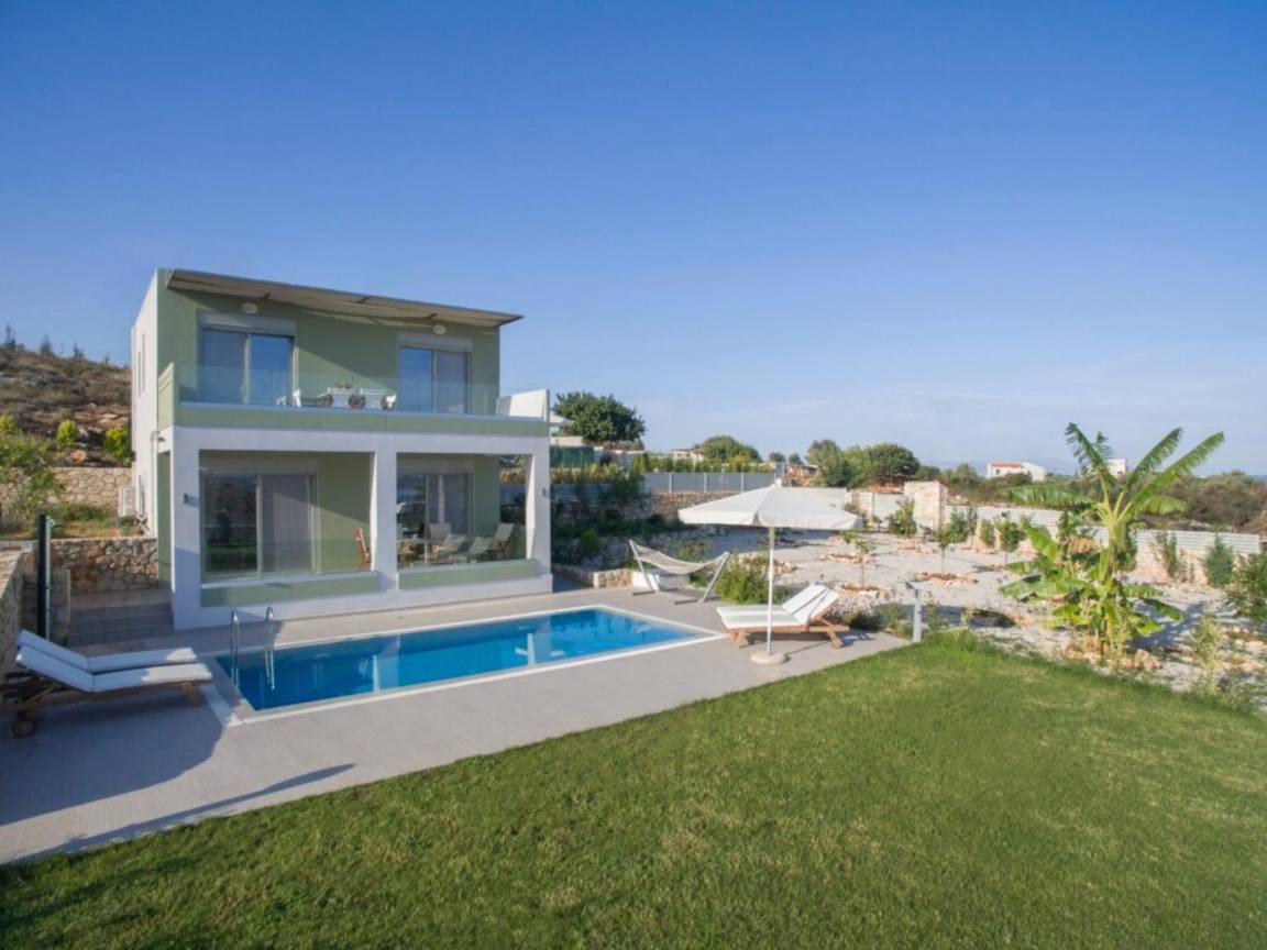 100 M² Ferienwohnung ∙ 2 Schlafzimmer ∙ 5 Gäste - Chania
