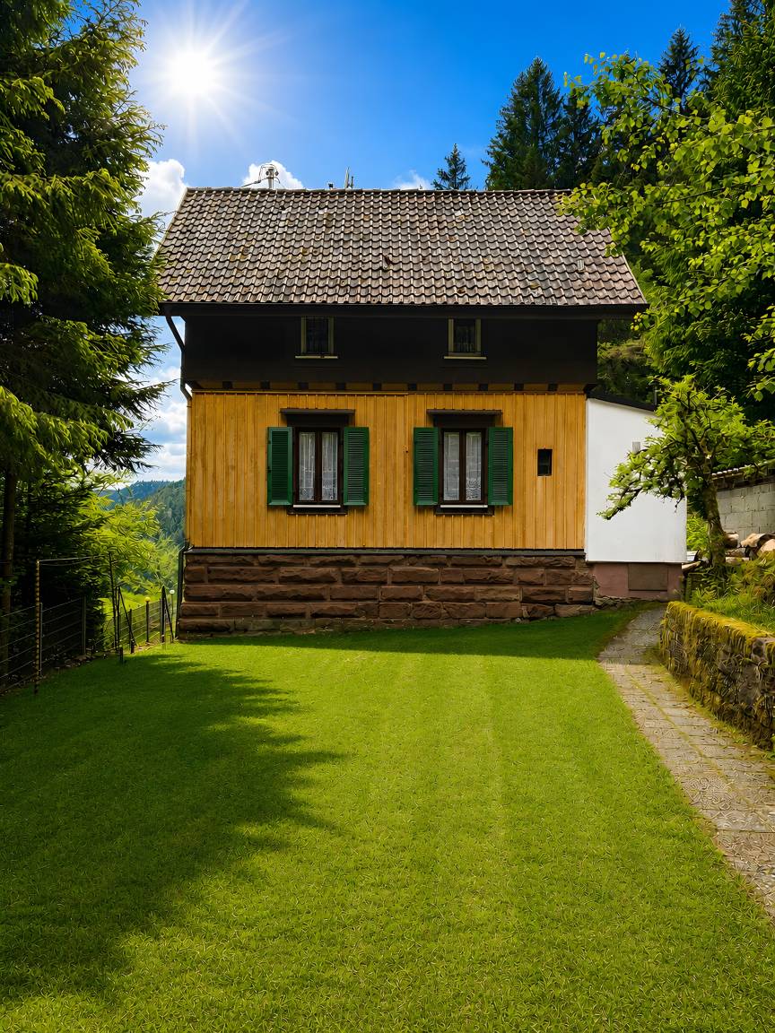 78 M² Ferienhaus ∙ 4 Schlafzimmer ∙ 8 Gäste - Alpirsbach