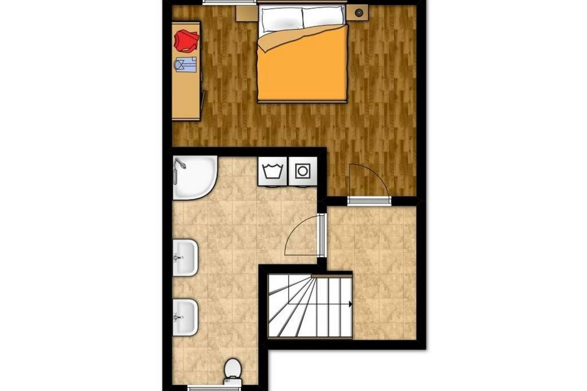 69 m² Ferienhaus ∙ 2 Schlafzimmer ∙ 4 Gäste – Bild 22