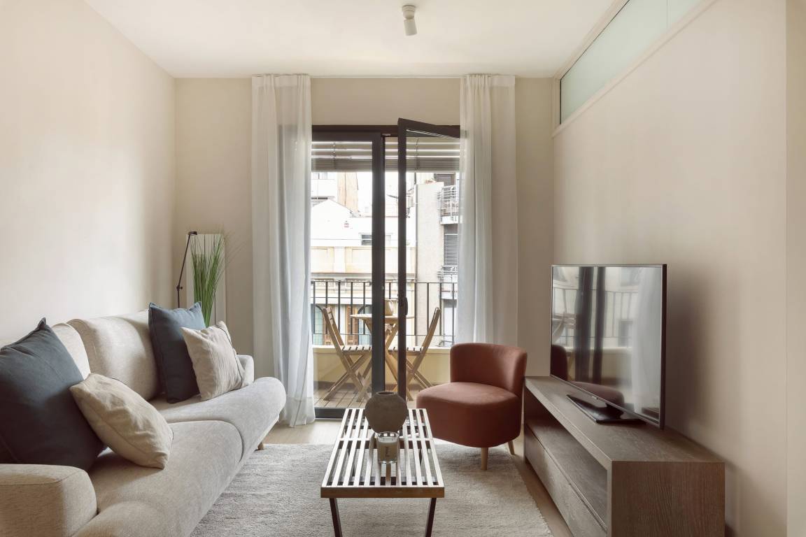 55 M² Apartamento ∙ 2 Habitaciones ∙ 4 Huéspedes - Barcelona