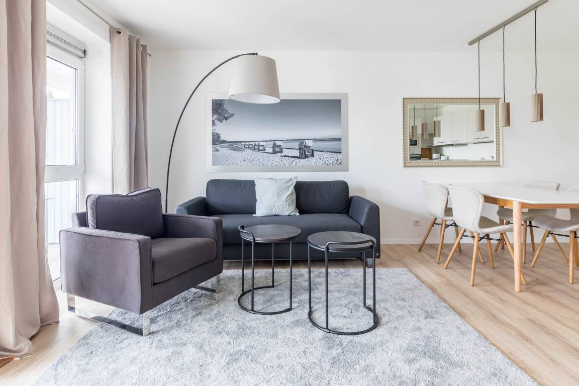 65 m&sup2; Ferienwohnung 2 Schlafzimmer 4 G&auml;ste