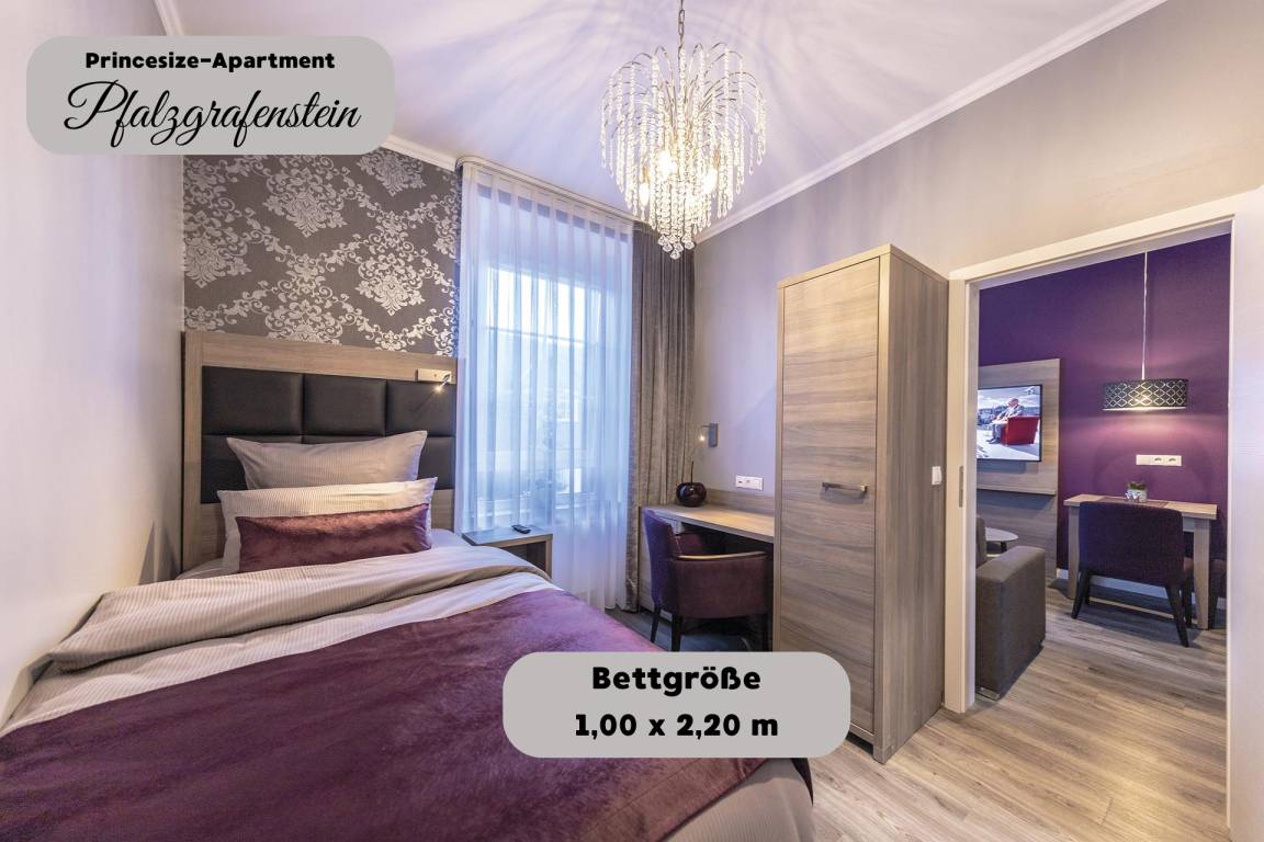 22 m&sup2; Ferienwohnung 1 Schlafzimmer 2 G&auml;ste